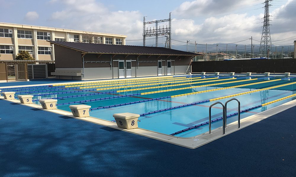 熊本県立大津高等学校プール